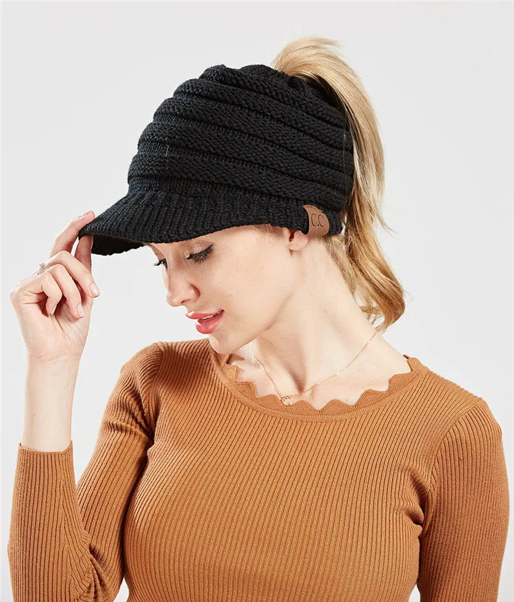 2018 New Autumn And Winter Fashion Lady Warm Hat For Women's Caps Skullies & Beanies Wool Acrylic Casual Solid Hat ACI126 (14)