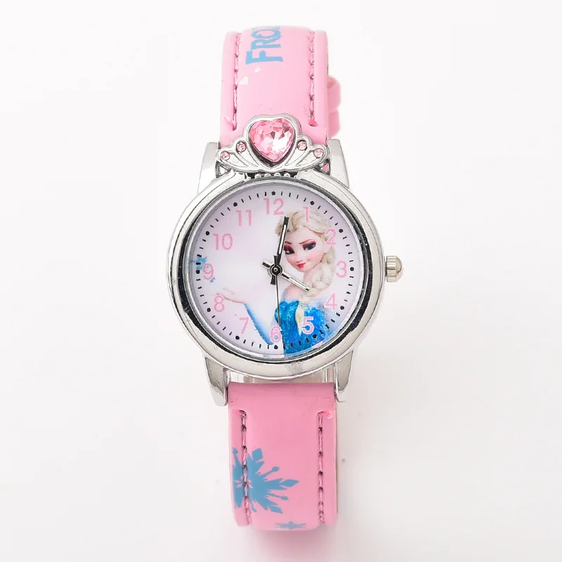 

Children's Watch Girl Princess Sophia Belt Stainless Steel Clock Fashion Cartoon Patterns Watch Children