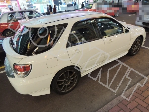02 07 Impreza Wagon Gg Wrx Sti Rear Wing Hatch Roof Spoiler Wrx Sti Rear Wing Hatch Roof Spoiler