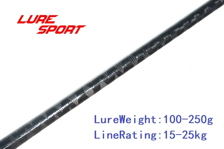 LureSport Тяжелая лодка хлыст удилища X cross carbon 1,5 секций ужин жесткий 1,66 м запчасти для удочки аксессуары DIY