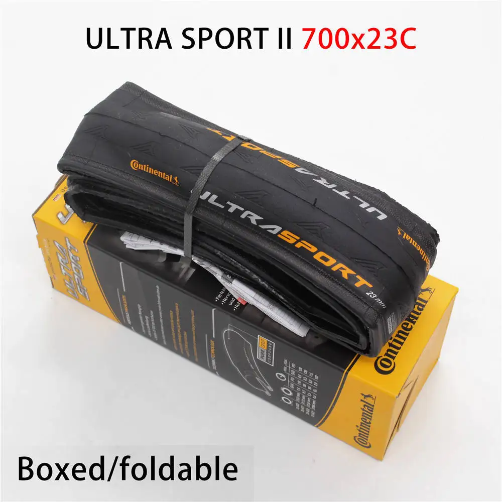 Континентальный Ultra Sport II Grand Sport Racing Corrida 700*23/25c 28c дорожные шины, велосипедные шины, складные велосипедные шины - Цвет: Ultra 23C Fold box