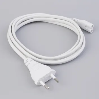 

1.5m hot sale 1Pcs Volex EU European 2-Prong Port AC Power Cord Cable For Mac Mini Router for apple TV PS2 PS3 Slim Power Cable