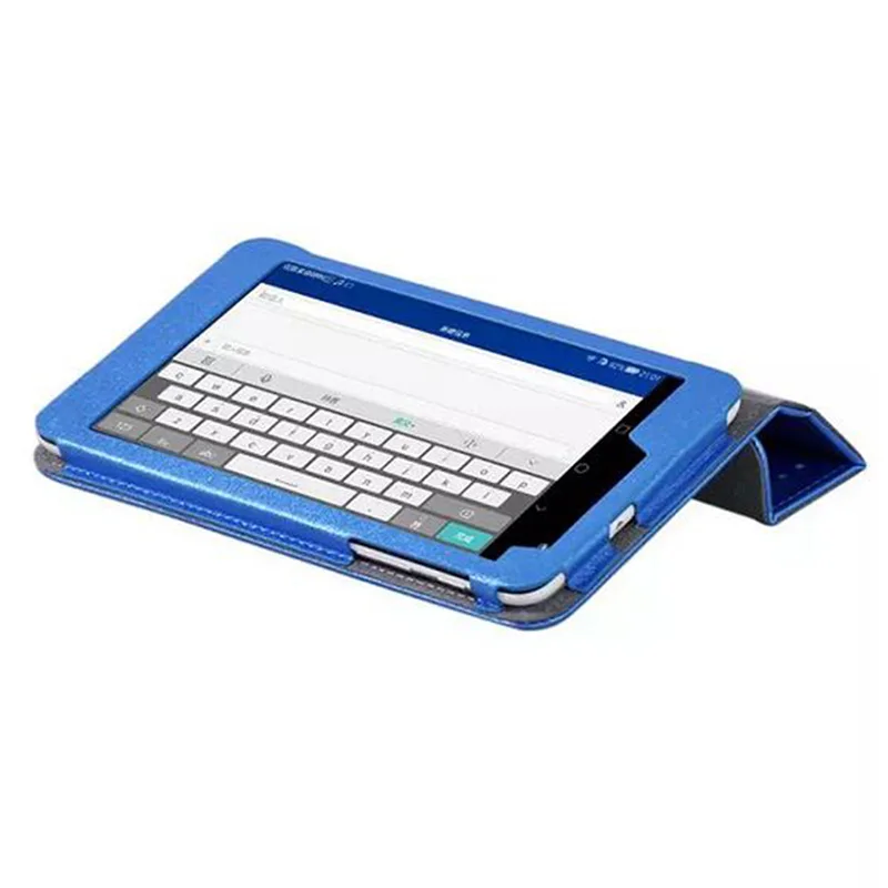 

ocube DHL/EMS Free Folio Stand Smart Silk Print Pattern PU Leather Cases Cover For Huawei Mediapad T1 7.0 T1-701 T1-701u 7