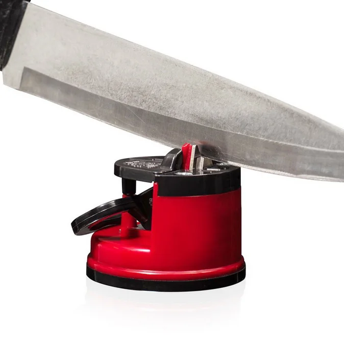 ножеточка с присоской. точилка для ножей mini knife sharpener. круглая точилка для ножей. Knife sharpener точилка для ножей. мусат fiskars 1014226.