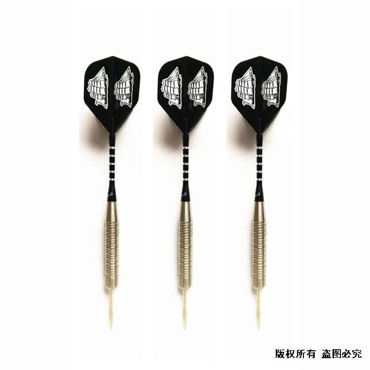 High Quality 24g Long Style/Steel Tip/Plastic Shaft Darts Set 3 Pieces
