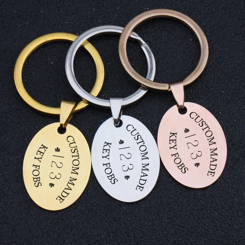 

Custom Keychain Room No. Keytag 1 Piece Key Fobs Customized Numbers Against Forget Jewelry Keyrings Old Man Gift Wholesale