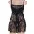 Сексуальное нижнее белье Babydoll эротическое женское черное кружевное платье