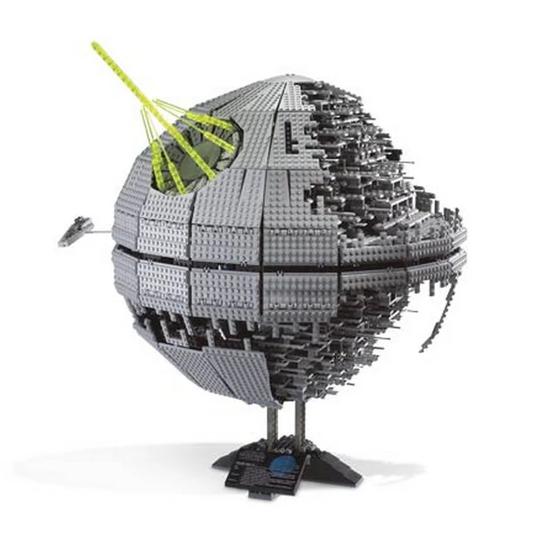 

Lepin 05063 4016pcs Star Series Wars Force Waken UCS Death Star Model Building Kits Blocks Bricks Toys For Children Gifts 75159