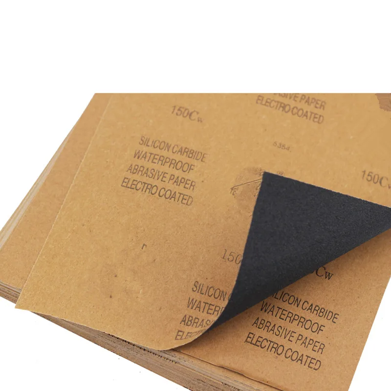 10 pcs/Lot Sandpaper leather edge banding sandpaper water mill dry