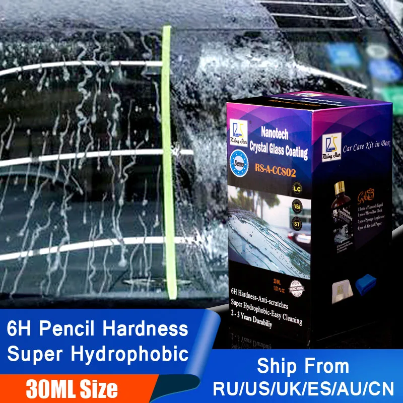 30ml Nano Super Hydrophobic Ceramic Coating Anti Rain Liquid Water Repellent Glass Spray Waterproof Auto Windshield Self Clean Water Repellent Coating Hydrophobic Nano Coatingnano Hydrophobic Coating Aliexpress