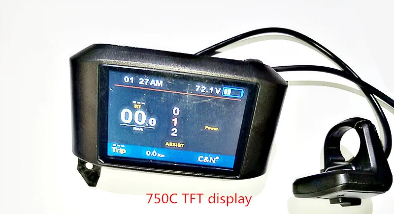 750c tft display