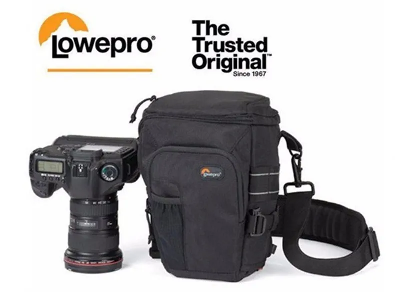 

Free Shipping Genuine Lowepro Toploader Pro 70 AW DSLR Camera Holster Shoulder Bag Case & Rain Cover