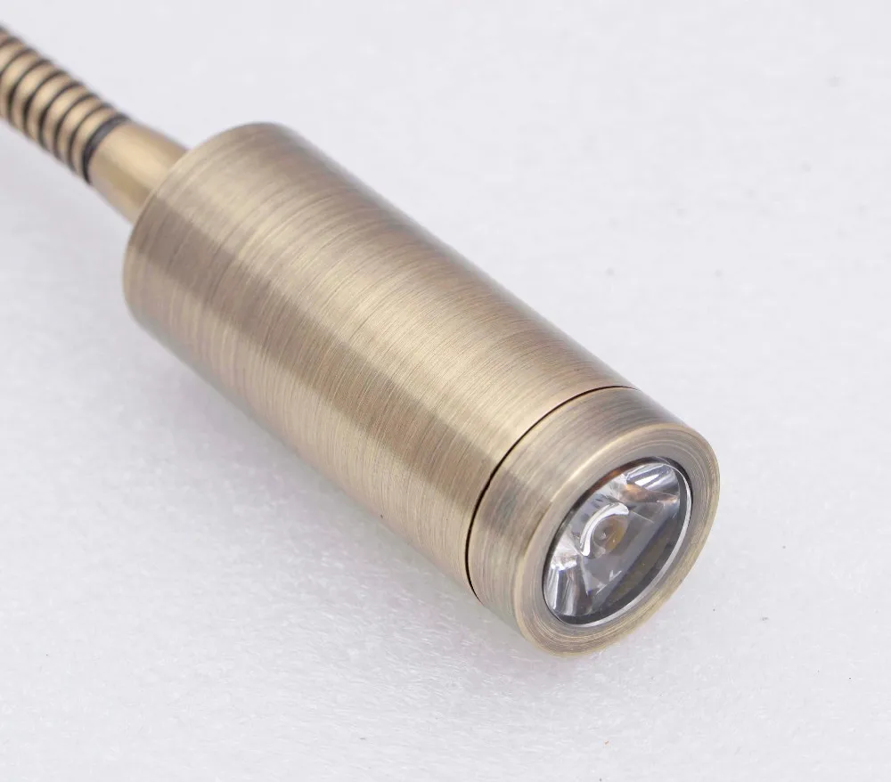 Lâmpadas ao Lado da Parede de Iluminação Barcos de Reboque de Campista Holofotes Flexível Volts Marine Bronze Leitura Cilíndrico Rvs - Iates Quente 3 w 12 5 Peças e acessórios RV