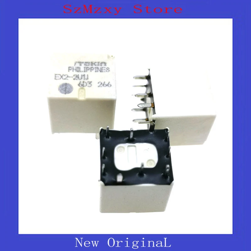 קנו ציוד חשמלי 5pcs Lot Auto Relay Ex2 2u1j Ex2 Dip10 12v קנו ציוד חשמלי 5pcs Lot Auto Relay Ex2 2u1j Ex2 Dip10 12v