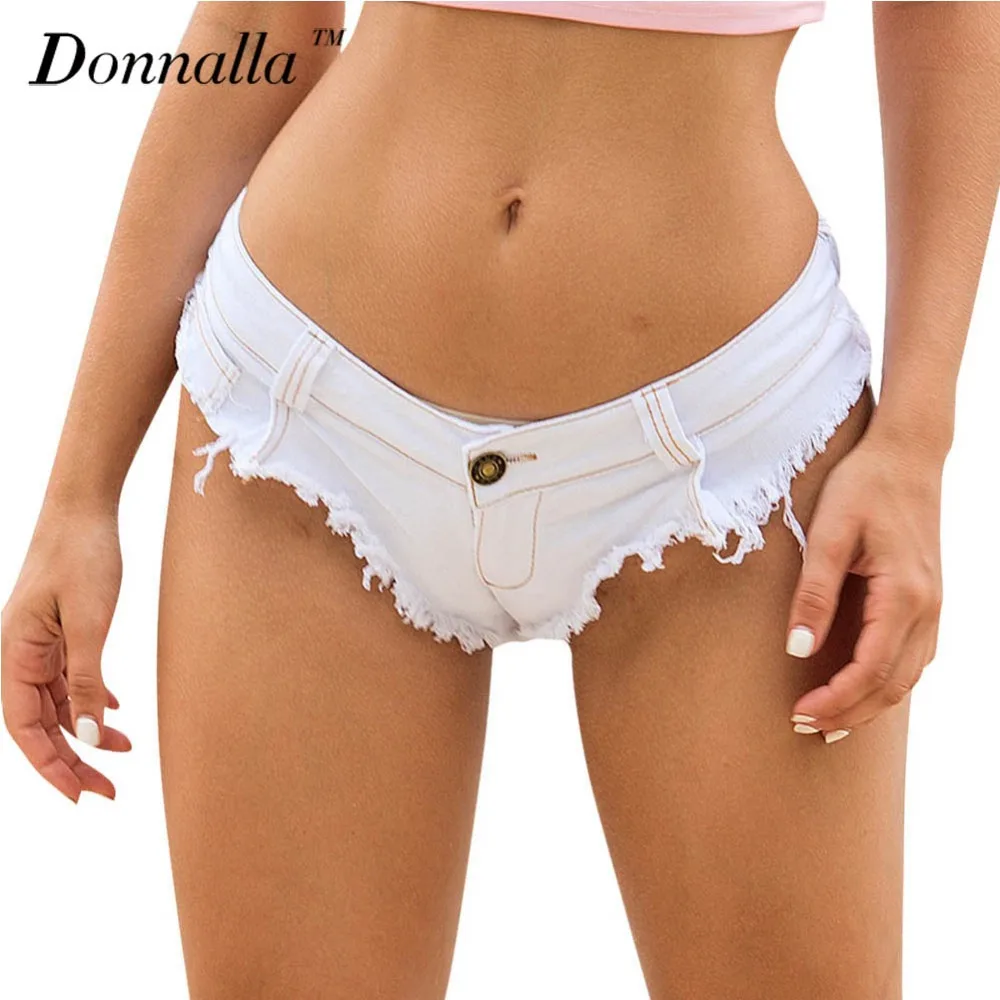 Donnalla Women Sexy Nightclub Jeans Shorts Summer Fashion Denim 