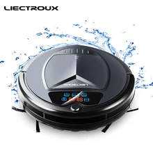 LIECTROUX B3000PLUS Robot Vacuum Cleaner, with Water Tank,Wet&Dry,withTone,Schedule,Virtual Blocker,Self Charge,UV,Matt Finish
