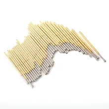 Best Offers P100-H2 Length 33.35mm Metal Spring Test Probe Sawtooth Tip Spring Probe Tool For Test Voltage Gold Thimble Home Tool Best Offers P100-H2 Length 33.35mm Metal Spring Test Probe Sawtooth Tip Spring Probe Tool For Test Voltage Gold Thimble Home Tool