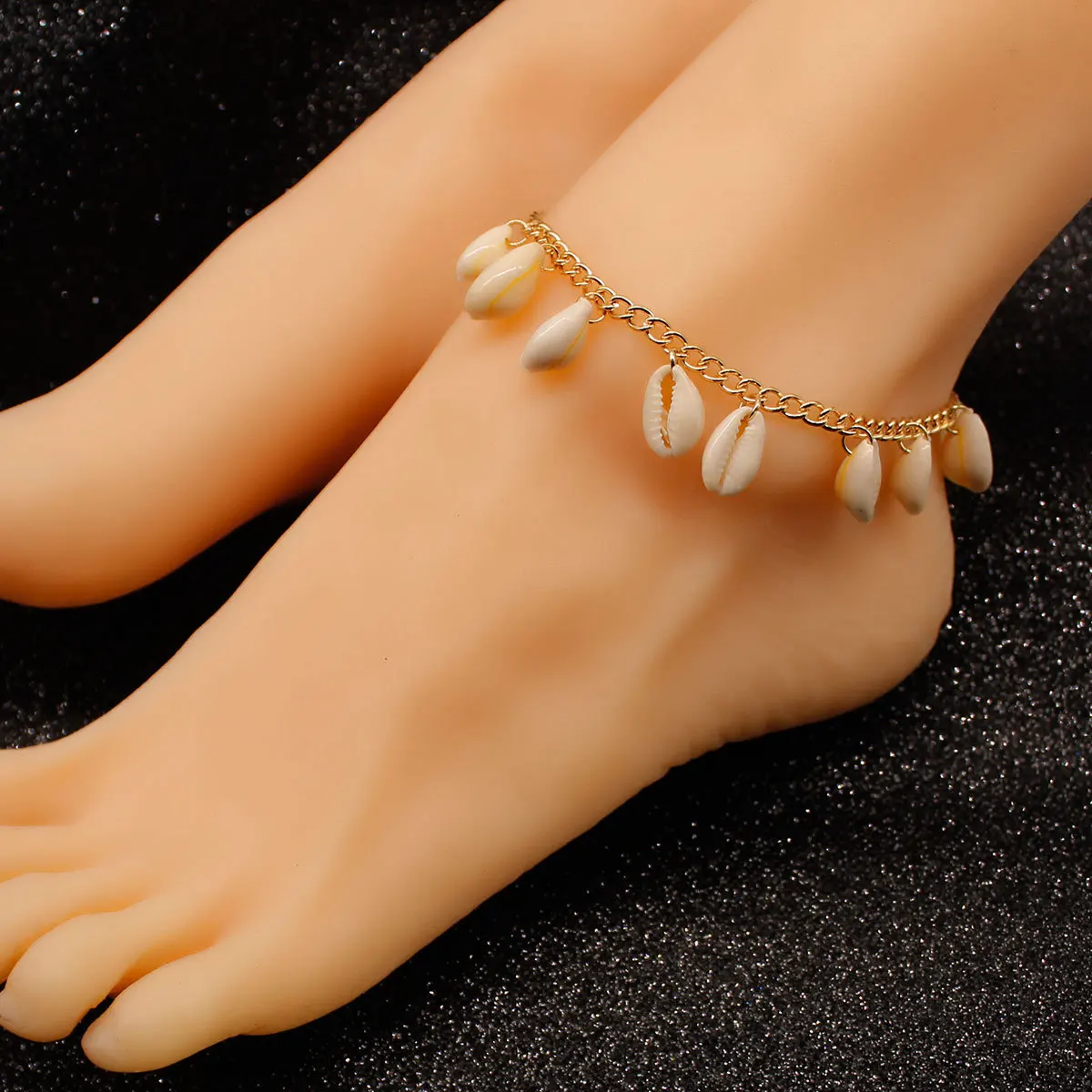

New Seashell Pendant Foot Chain Anklets Bohemian Beach Shell Ankle Bracelets on Leg for Women Accessories
