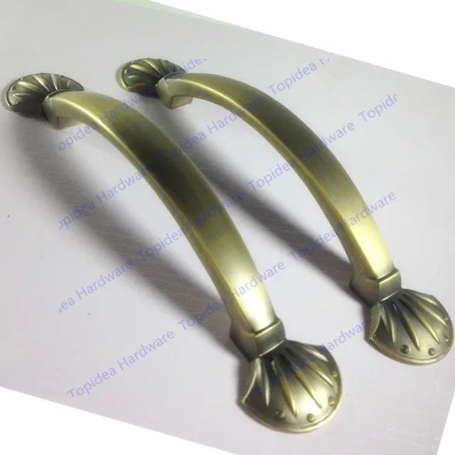 Best Offers Hole CC 64mm/96mm Antique Brass Zinc Alloy Kitchen Furniture pulls drawer handle Best Offers Hole CC 64mm/96mm Antique Brass Zinc Alloy Kitchen Furniture pulls drawer handle