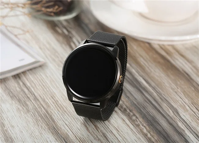 Bluetooth Montre Smart Watch 1.22 pouce IPS HD Support Daffichage Surveillance de la Fréquence Cardiaque Message Push pour IOS Android Bluetooth Montre Smart Watch 1.22 pouce IPS HD Support Daffichage Surveillance de la Fréquence Cardiaque Message Push pour IOS Android