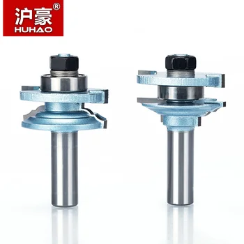 

HUHAO 1pc 1/2" Shank Industrial Grade Woodworking Router Bits CNC Tool Door Edge Bits Wooden Surplus Milling Cutter