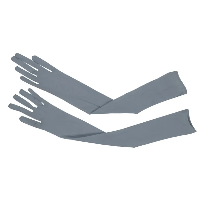 1 пара, женские сетчатые прозрачные перчатки из ткани типа органди, эластичные длинные перчатки, варежки для защиты от солнца, свадебные женские перчатки