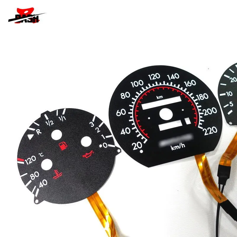 DASH 220 KM for W124 W126 EL Glow Gauge 