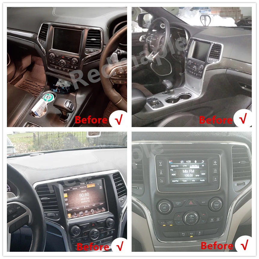 Top 10.4" Vertical Screen Android 7.1 Car Radio For Jeep Grand Cherokee 2013-2016 Auto Audio GPS Navigation Multimedia Player Stereo 0