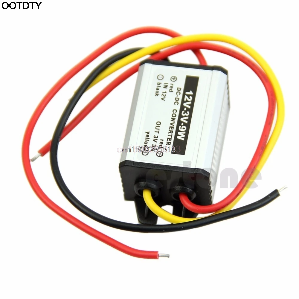 

Waterproof DC to DC buck Converter 12V to 3V 9W Power Supply Module
