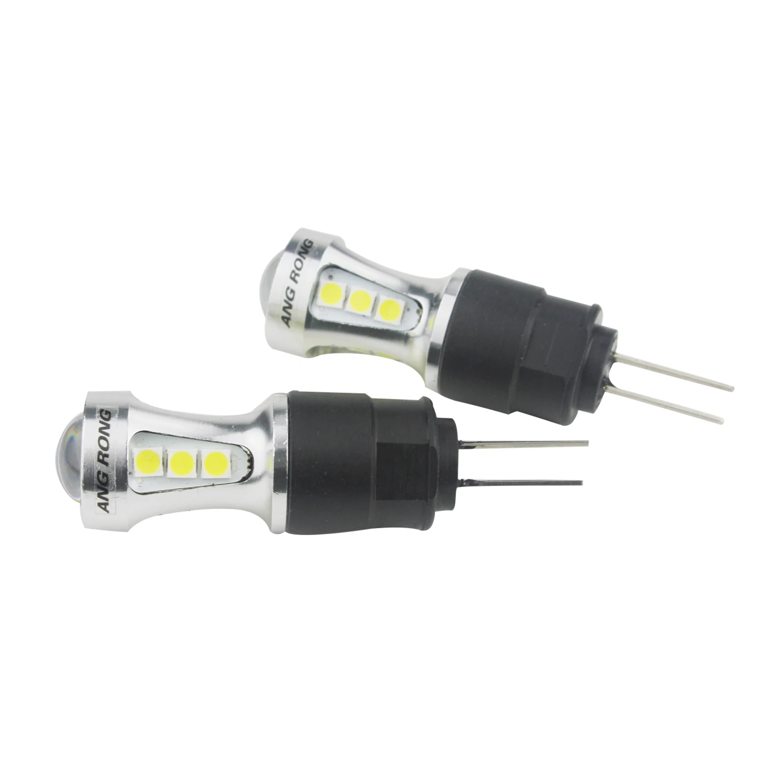 ANGRONG 2x HP24W G4 18 SMD светодиодные боковые фары Дневные ходовые огни лампы DRL для