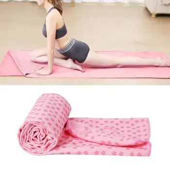 

185 x 82cm Professional Non Slip Sports Mat Cover Towel Blanket Sports Fitness Exercise Pilates Pad 4 Colors High Quality