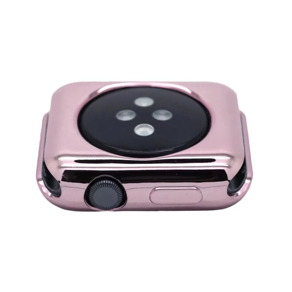 4 Colour Apple Watch Case All Series 3 Series 2 1 38mm 42mm Scratch-resistant Soft Flexible TPU Plated Protector Free shipping 4 Colour Apple Watch Case All Series 3 Series 2 1 38mm 42mm Scratch-resistant Soft Flexible TPU Plated Protector Free shipping