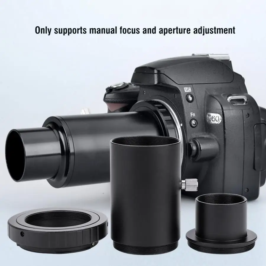 

1.25inch Extension Tube M42 Thread T-Mount Adapter T2 Ring for Canon Telescope T-Mount Adapter