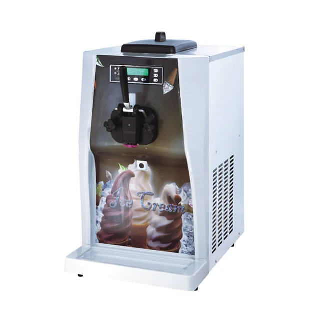 16 20L/H Commercial luxury Soft Serve Ice Cream Maker Machine 7.2L