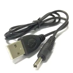 200 шт./лот USB 2.0 типа штекер 3.5 мм DC Мощность штекер стерео электроники устройства баррель быстрый разъем 5 В кабель по DHL