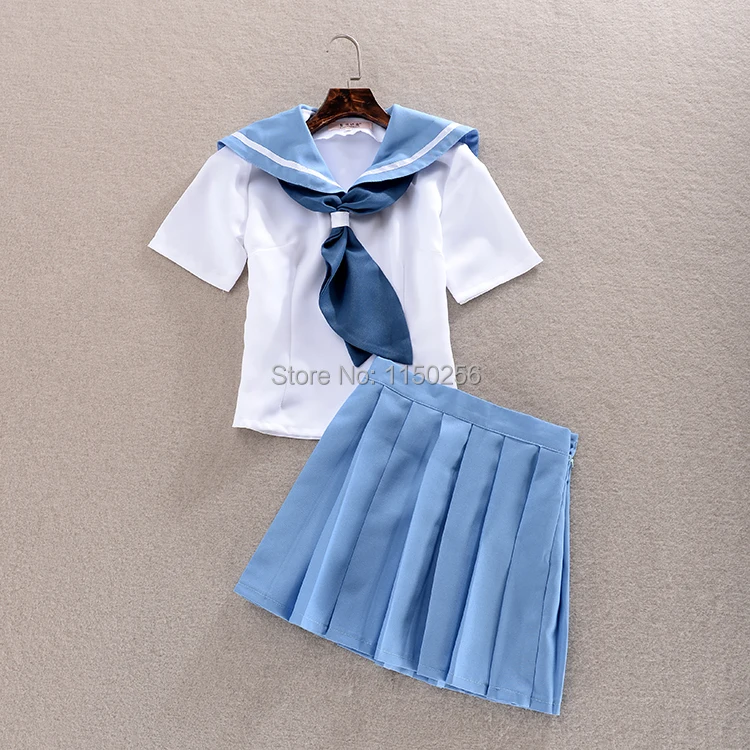 Kill LA Kill Mankanshoku Mako Sailor Cosplay Costume dress Skirt Chinese Size