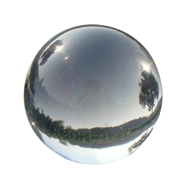 

Practical New Quartz Clear Magic Artificial Crystal Glass Healing Ball Sphere 40mm