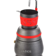 ALOCS 350 мл походная кофейная плита для походов и походов, портативная кофеварка для путешествий