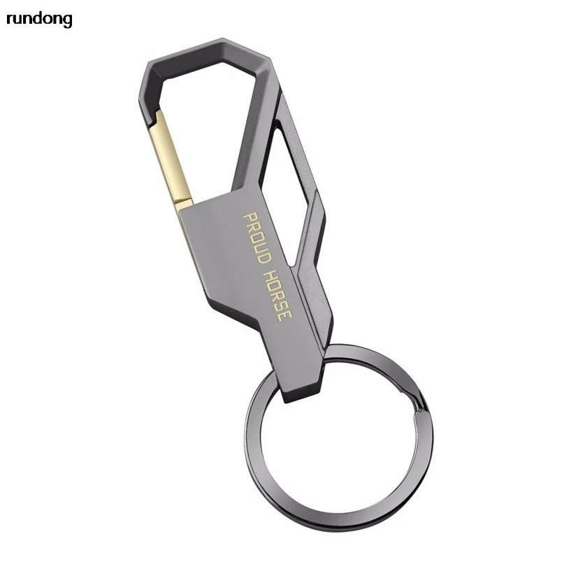 2016 Black Keyfob Car Keyring Keychain Key Chain Ring Men's Business