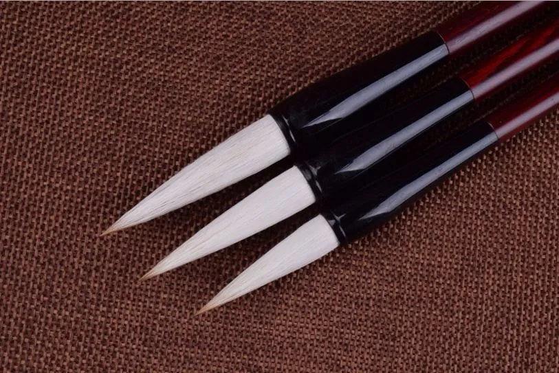 Китайские деревянные счеты trдополнительные ручка-кисть для каллиграфии волка волос наконечник Универсальный