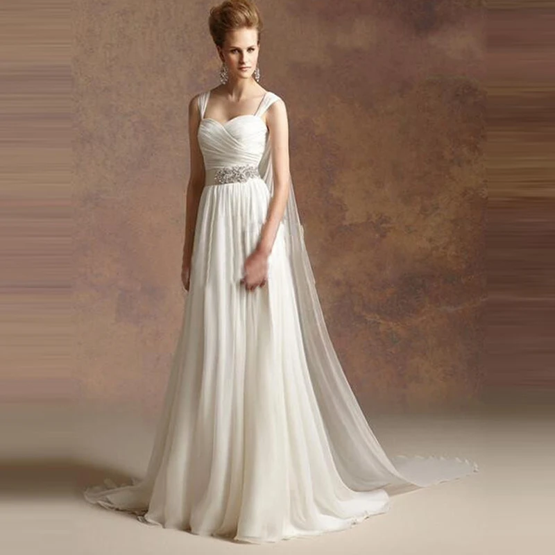 Stile greco Una Linea Chiffon Abito Da Sposa 2017 Semplice Sash Senza  Spalline Sweetheart Abiti Da Sposa Robe mariee blanche|robe mariee  blanche|bridal gownchiffon wedding - AliExpress