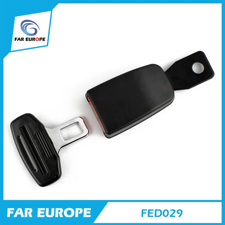 

Black Released Push Button Buckle Tongue 21.5mm Seat Belt Buckle (FED029)