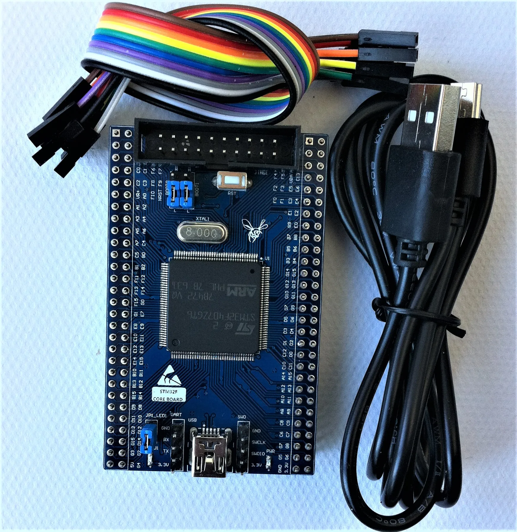 STM32F407 основной плате минимальная Системы STM32F407ZGT6 развития мини Совета Науки