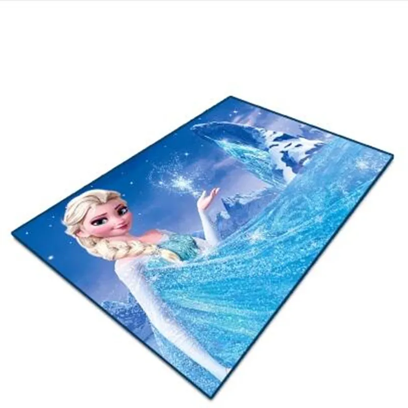 Мультфильм аниме детские танцевальные милые коврики Гостиная Спальня прикроватный прямоугольный ковер 3d