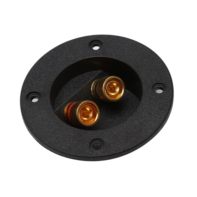 

Car Stereo Speaker Box Terminal Round Spring Cup Connector Subwoofer Plug