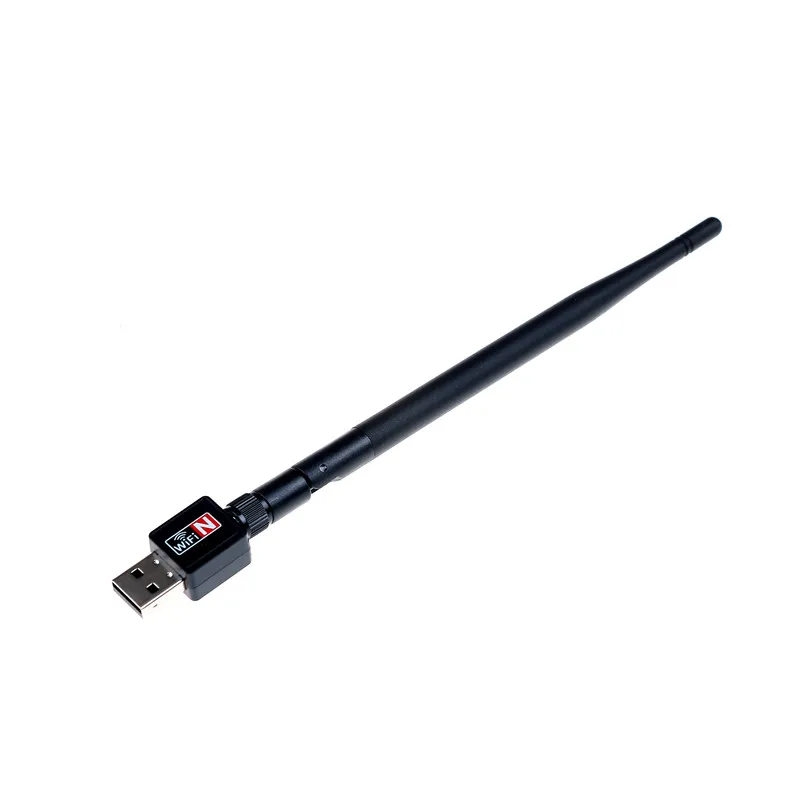 600 Мбит/с USB WiFi адаптер 2 4 ГГц Антенна ПК мини беспроводной компьютер сетевой карты