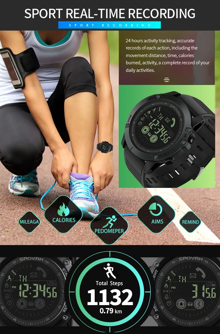 Новинка L8 Смарт-часы мужские водонепроницаемые фитнес-трекер спортивные Смарт-часы для VIBE 3 флагманские крепкие часы#20