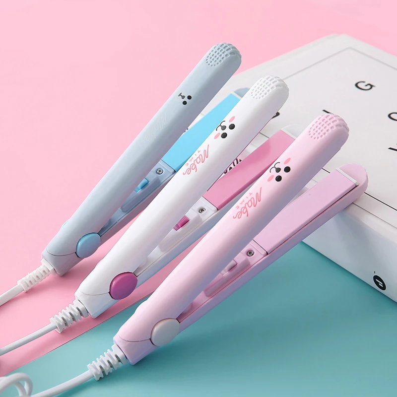 Young 2 in 1 Mini Hair Straightener Curler Hair Iron Straightening Curling Hair At Home Young 2 in 1 Mini Hair Straightener Curler Hair Iron Straightening Curling Hair At Home
