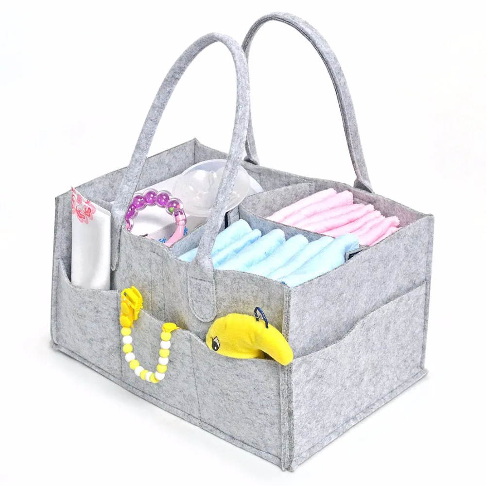 Baby Diaper Caddy Organizer Nappy Changing Storage Bag For Mother Bag