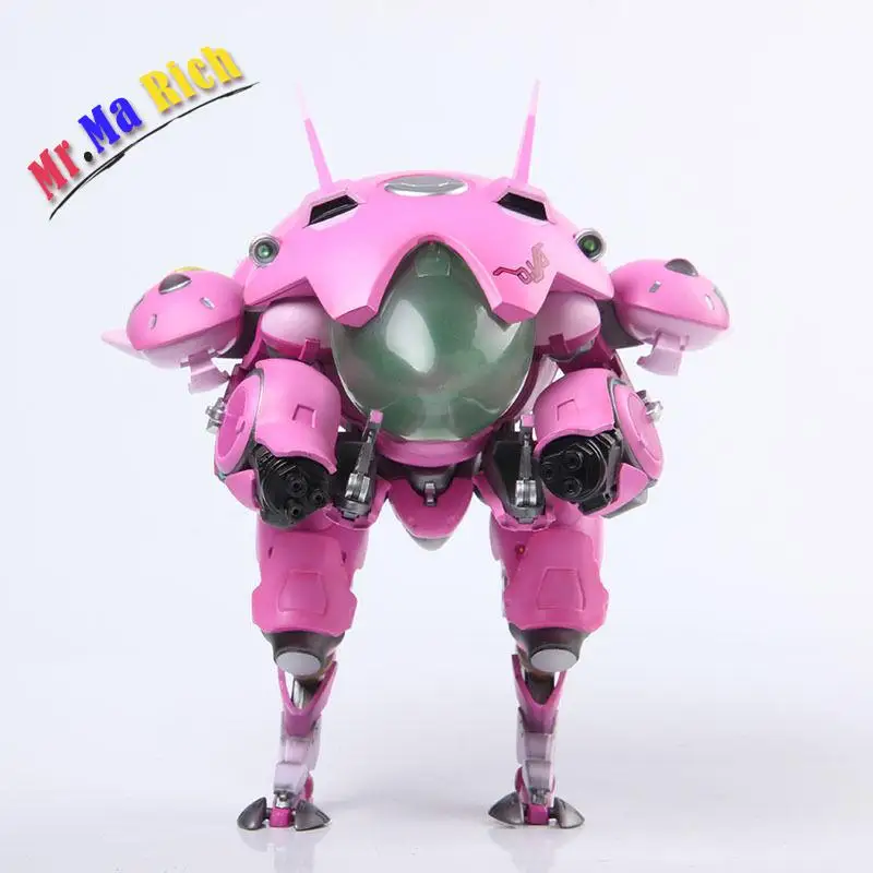 Dva D. va Meka Mecha мобильный костюм ПВХ Фигурка Статуя с Retai игрушка